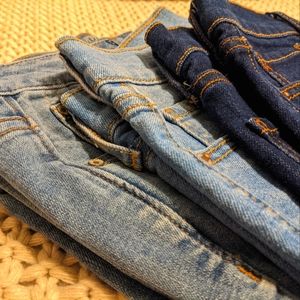 Denim haul! Two shorts, one skinny crop jean *Will be donated soon if not sold*